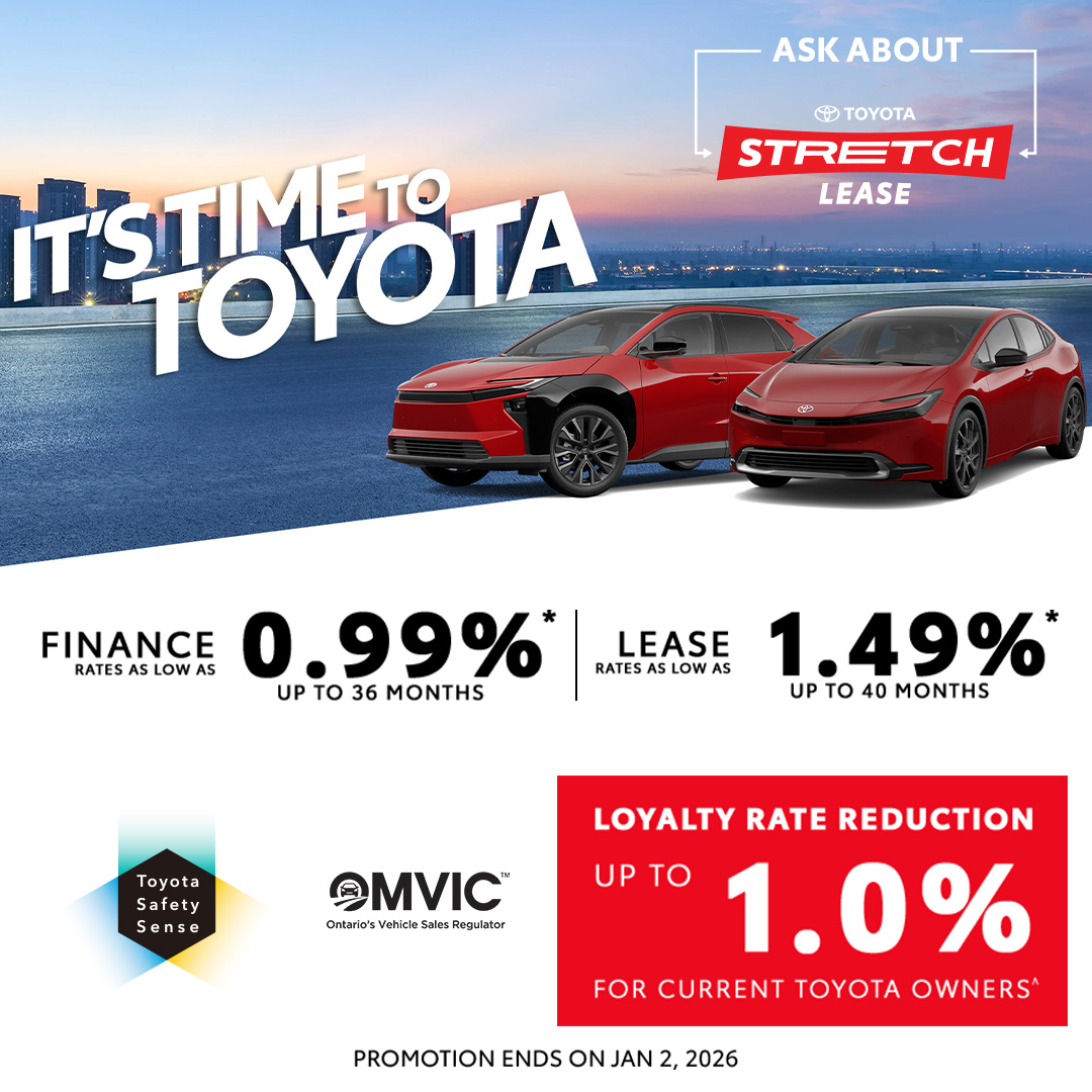 Toyota Monthly Promotions