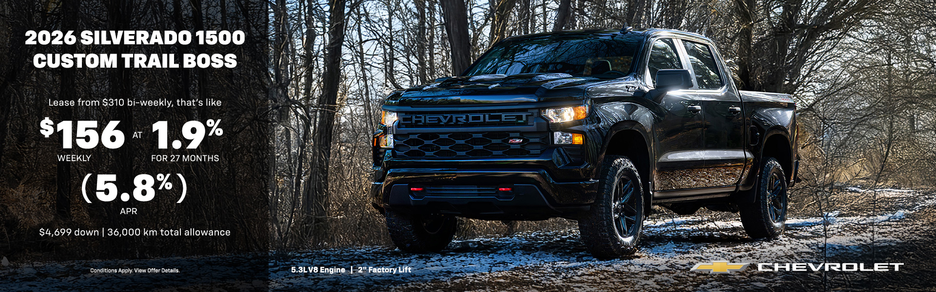 2026 Silverado Lease Markham