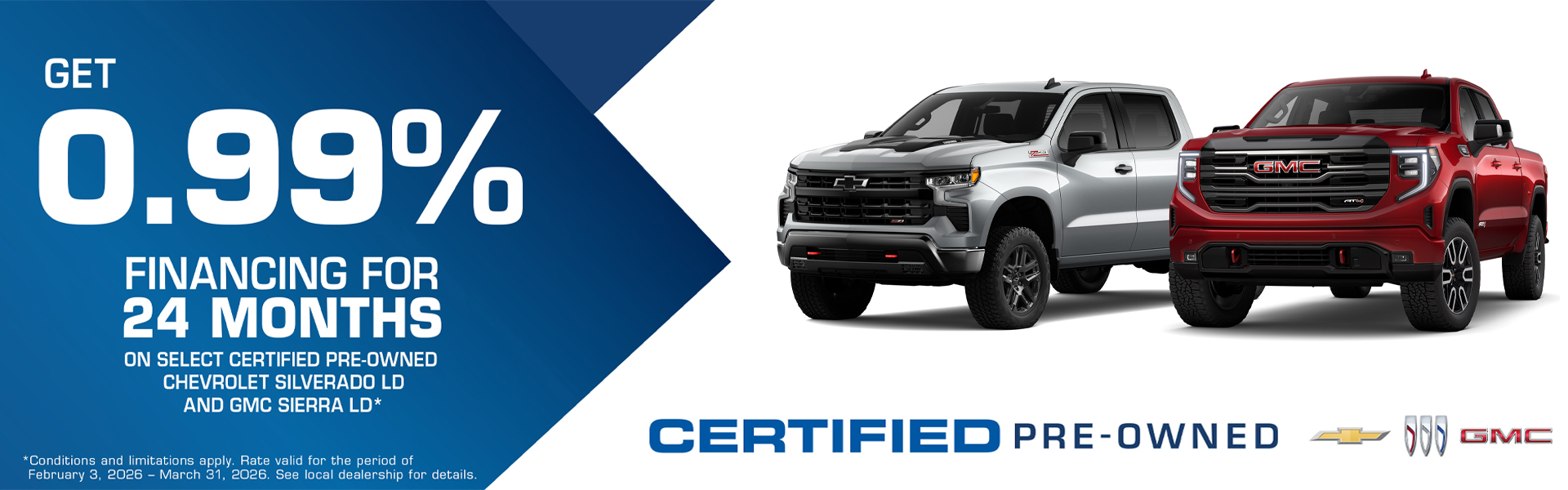 CPO Specials March 2026